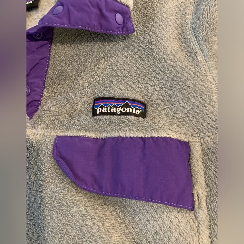 Patagonia women’s size small retool Snap-T pocket Fleece pullover sweatshirt - Picture 3 of 8